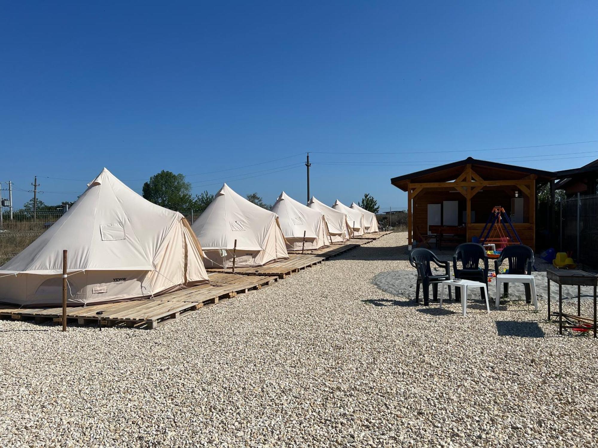 Meme Glamping Hotel Corbu  Eksteriør billede